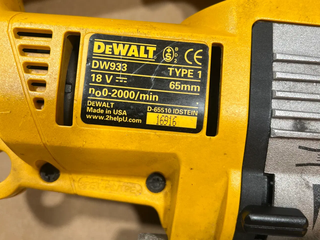 Billede 5 - Komplet DeWalt 18V Stiksav-sæt