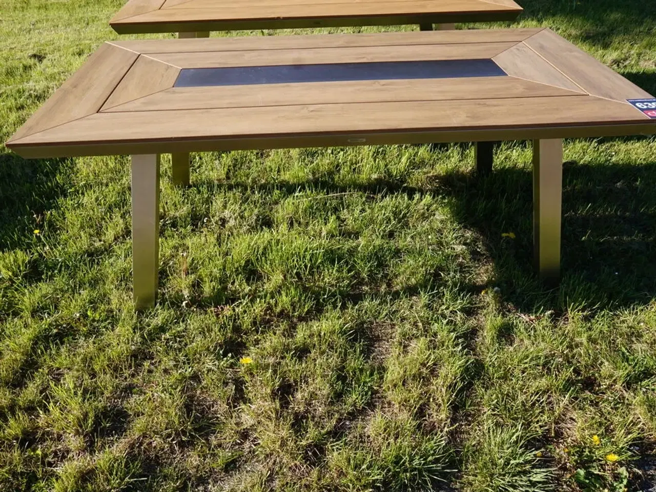 Billede 2 - Cadiz havebord - teak look 200x100 cm