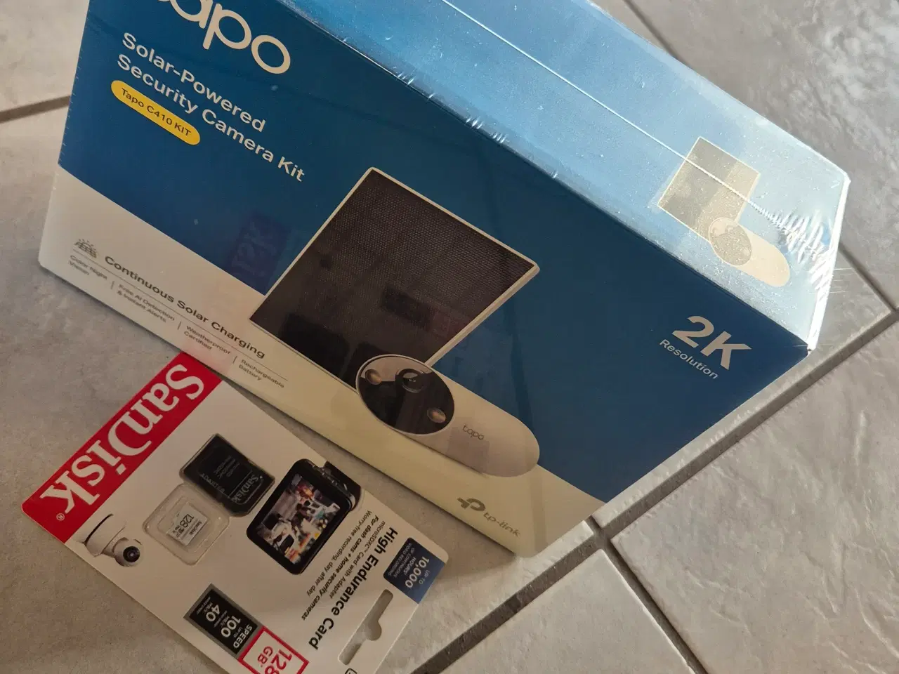 Billede 1 - TP-Link Tapo C410 Kit + 128GB High Endurance SD ko
