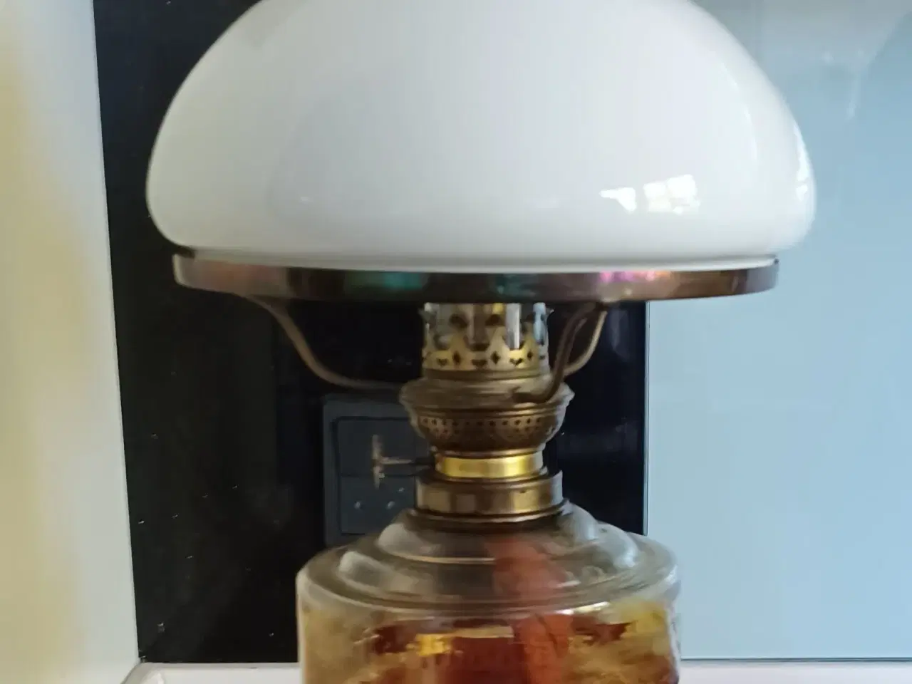 Billede 1 - Vintage petroleumslampe