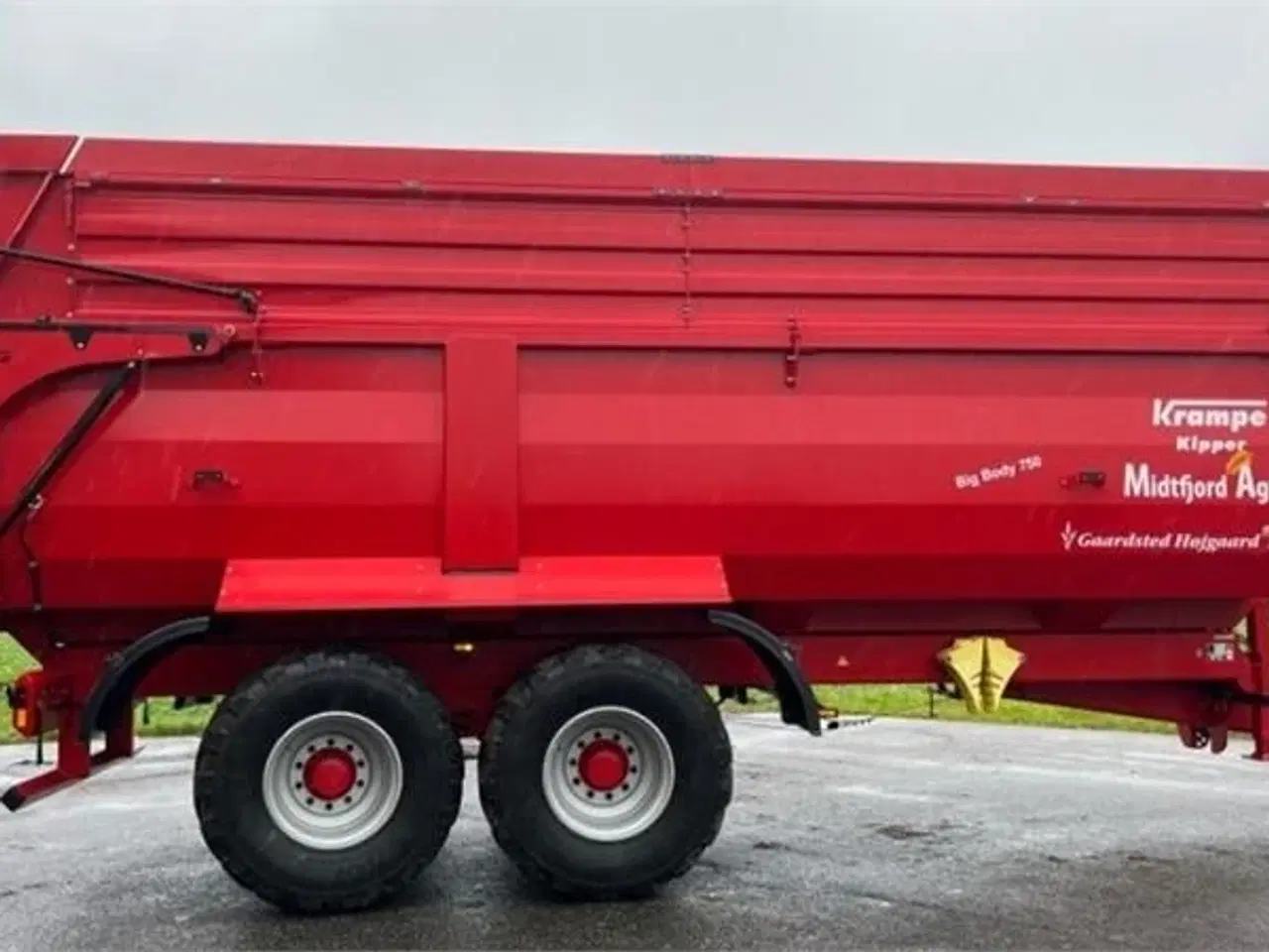 Billede 2 - Krampe Big Body 750 Hydraulisk Klapbar side