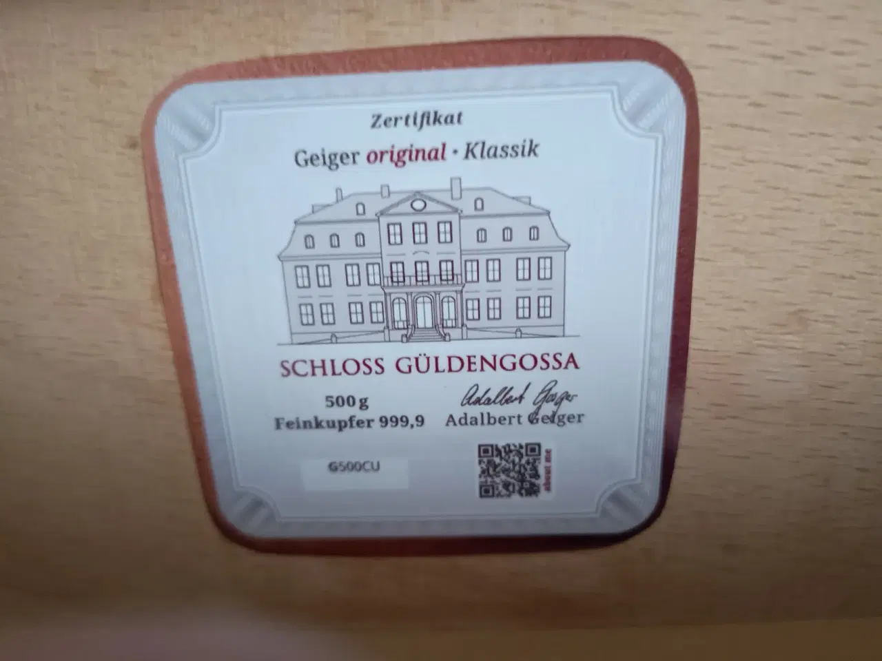 Billede 3 - 2 kg kobberbarre i gaveæske