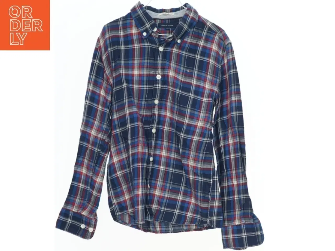 Billede 1 - Skjorte med tern fra Tommy Hilfiger (str. 152)