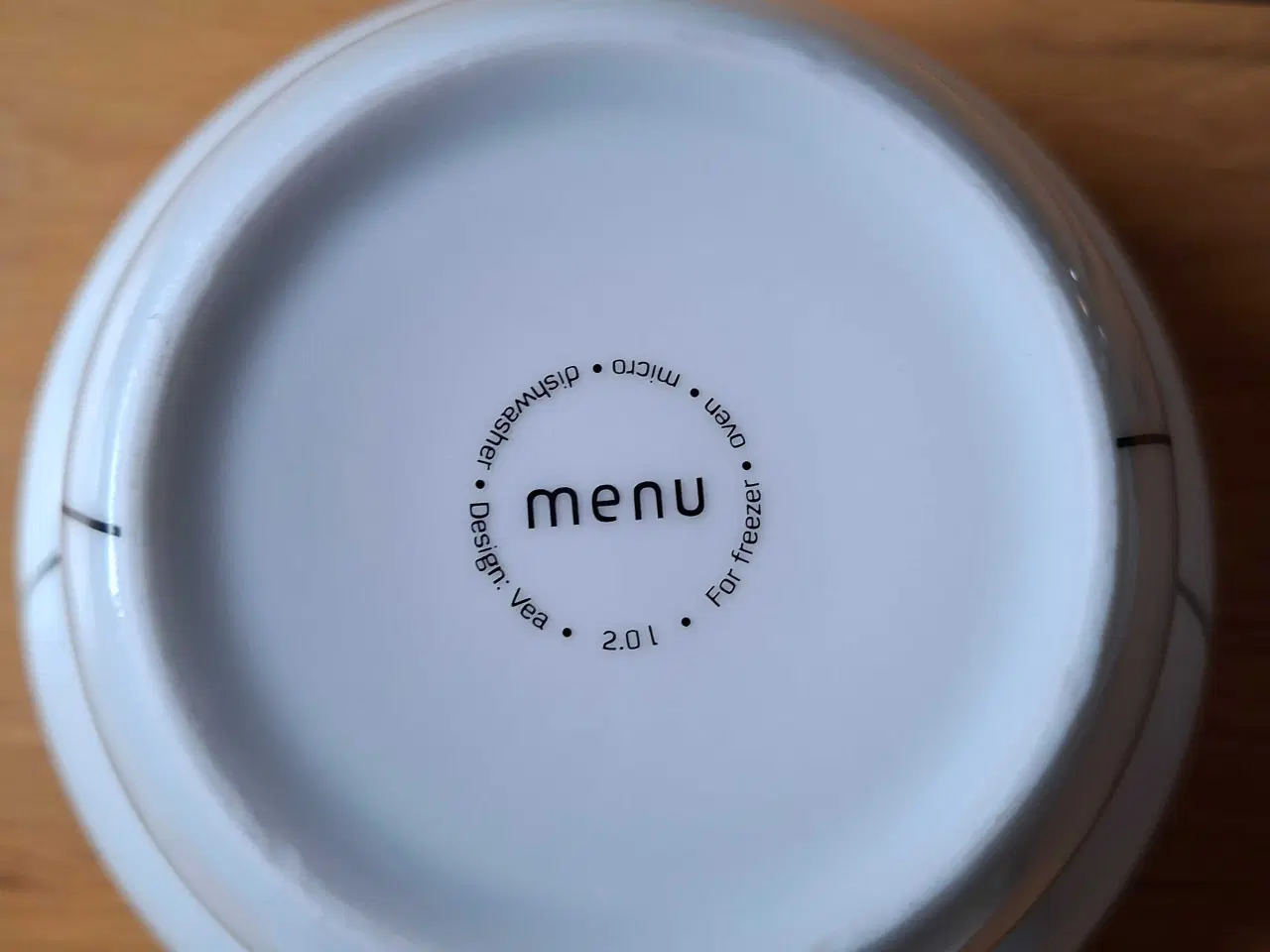 Billede 3 - Menu serverings skål