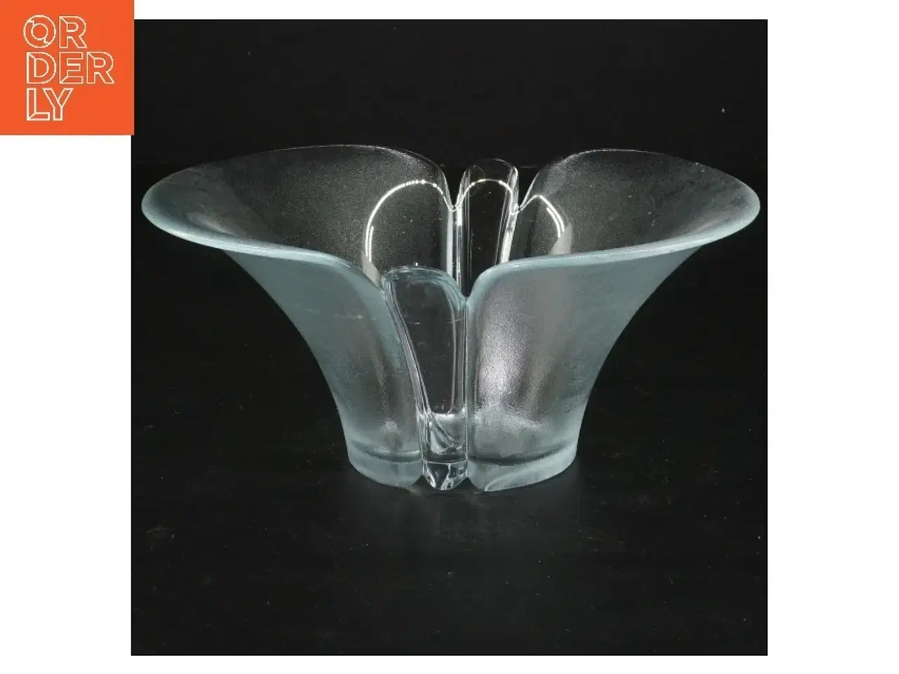 Billede 1 - Glasvase (str. Ø 17x8 cm)