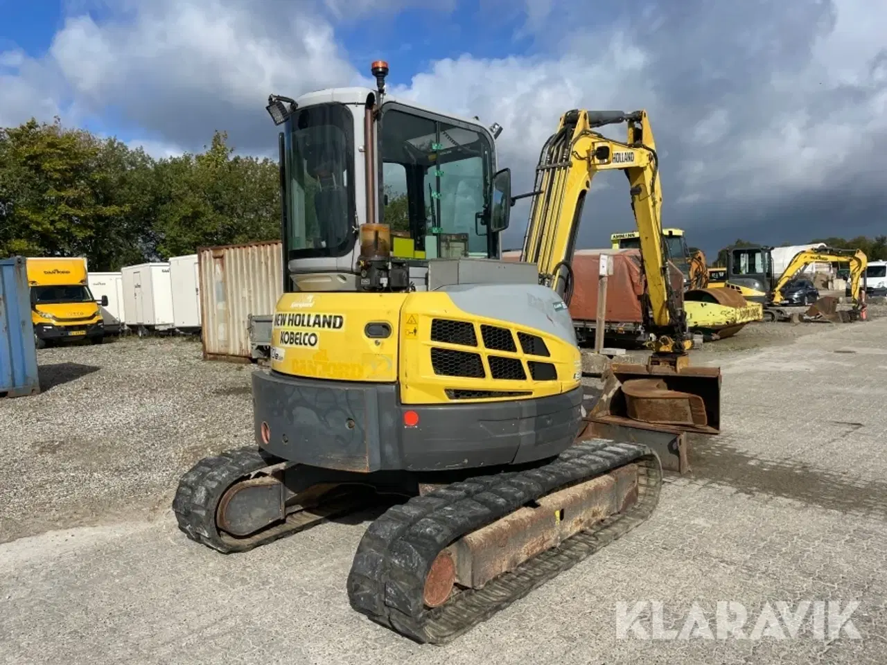 Billede 5 - Gravemaskine Newholland E50B SR med rotortilt