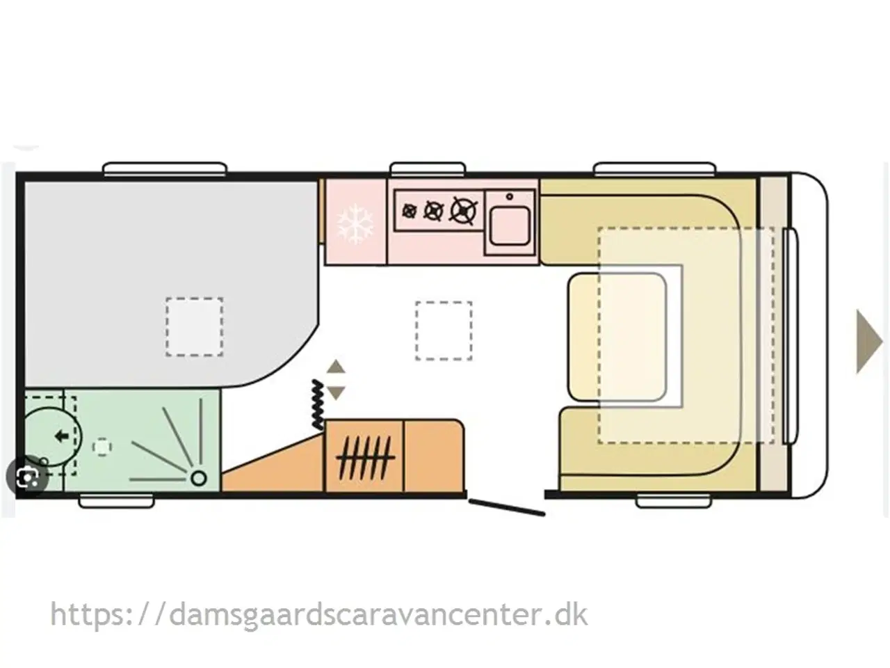 Billede 7 - 2017 - Adria Adora 522 UP Franskseng-Gulvtemp.-Mover-Aircon-Telt