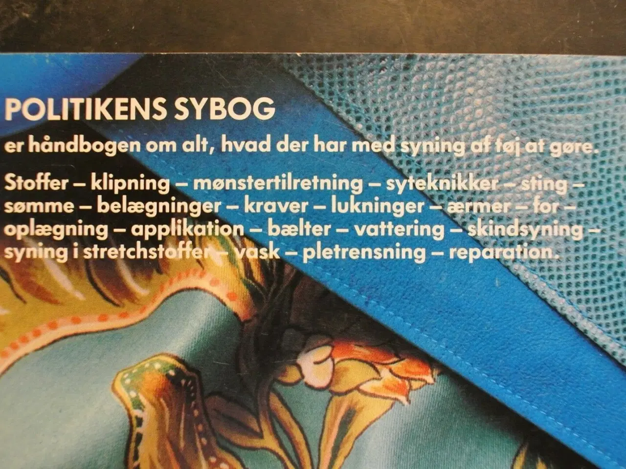 Billede 4 - politikens sybog, Af marianne sachse, emne: håndar
