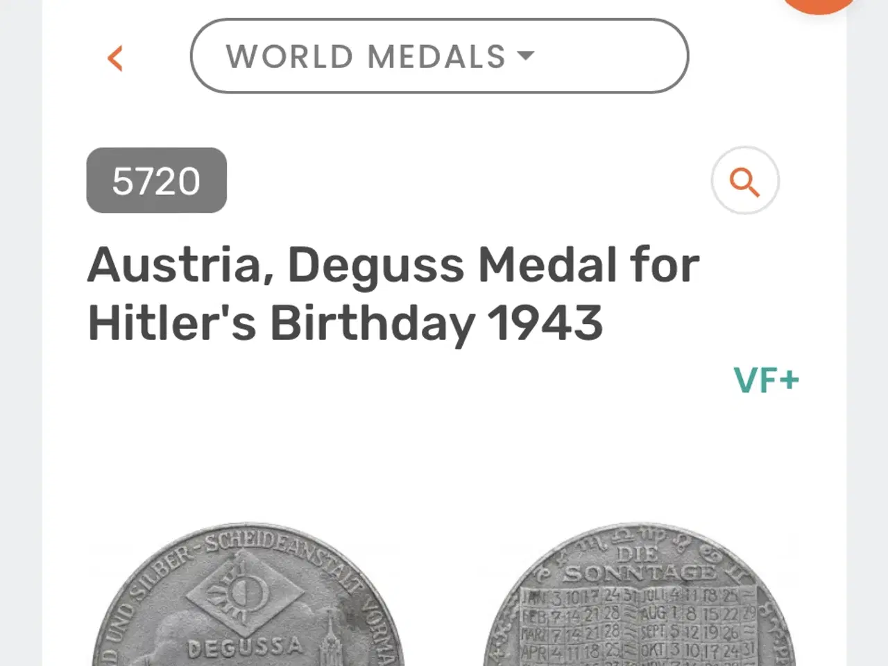 Billede 3 - Fødselsdags mønt 1943