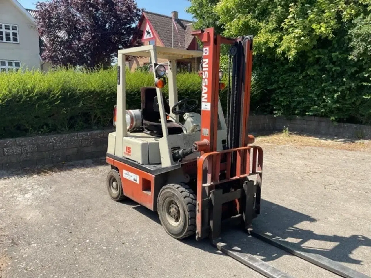 Billede 4 - Nissan 1500 Kg gastruck  med Nissan H 20 Motor