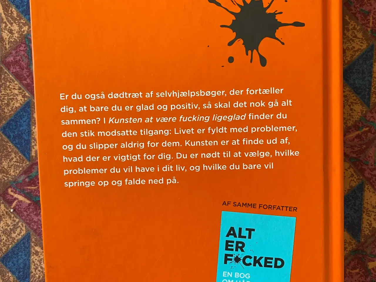 Billede 2 - Kunsten af at være f*cking ligeglad af Mark Manson