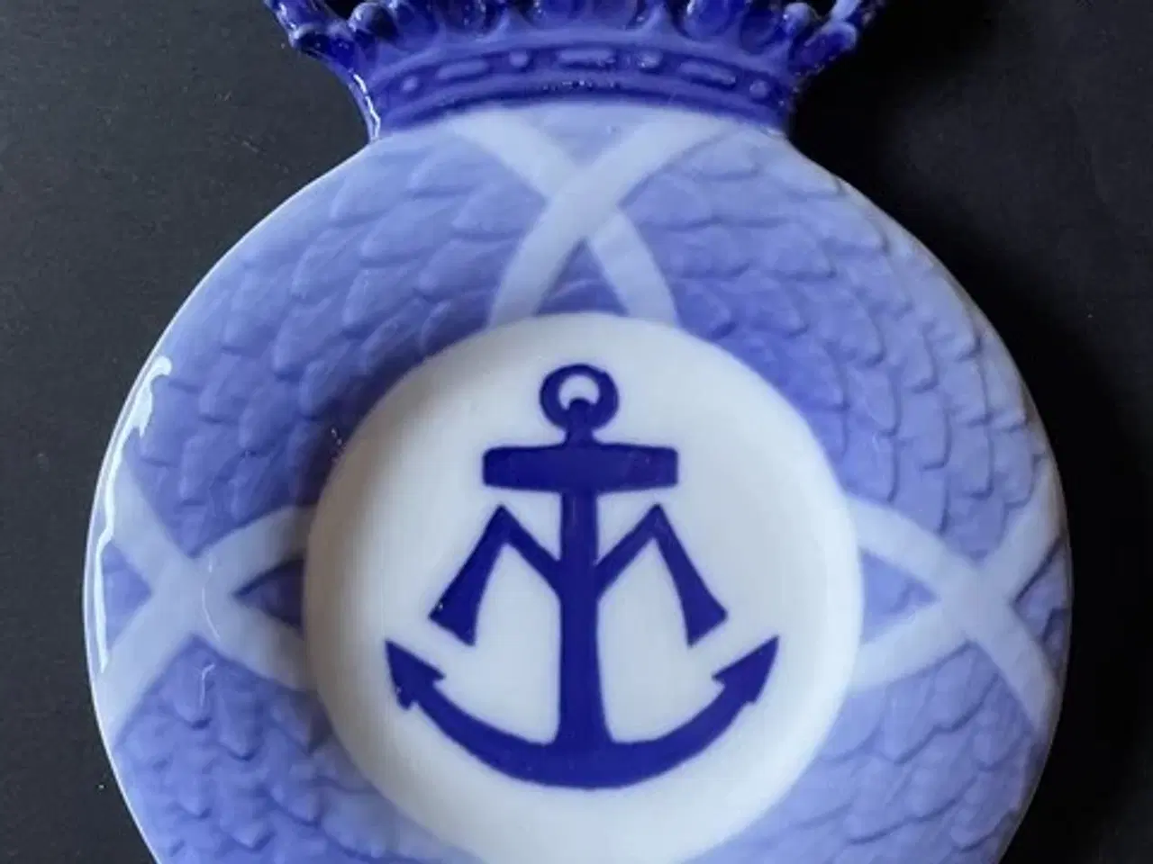 Billede 1 - Prinsesse Marie Mindeplatte - 11 cm. - Kun lavet i 2756 Stk.  - RC. - 1. Sortering