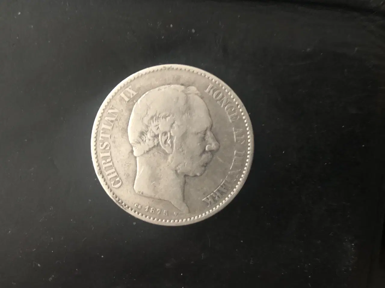Billede 2 - 2 krone sølvmønt 1875