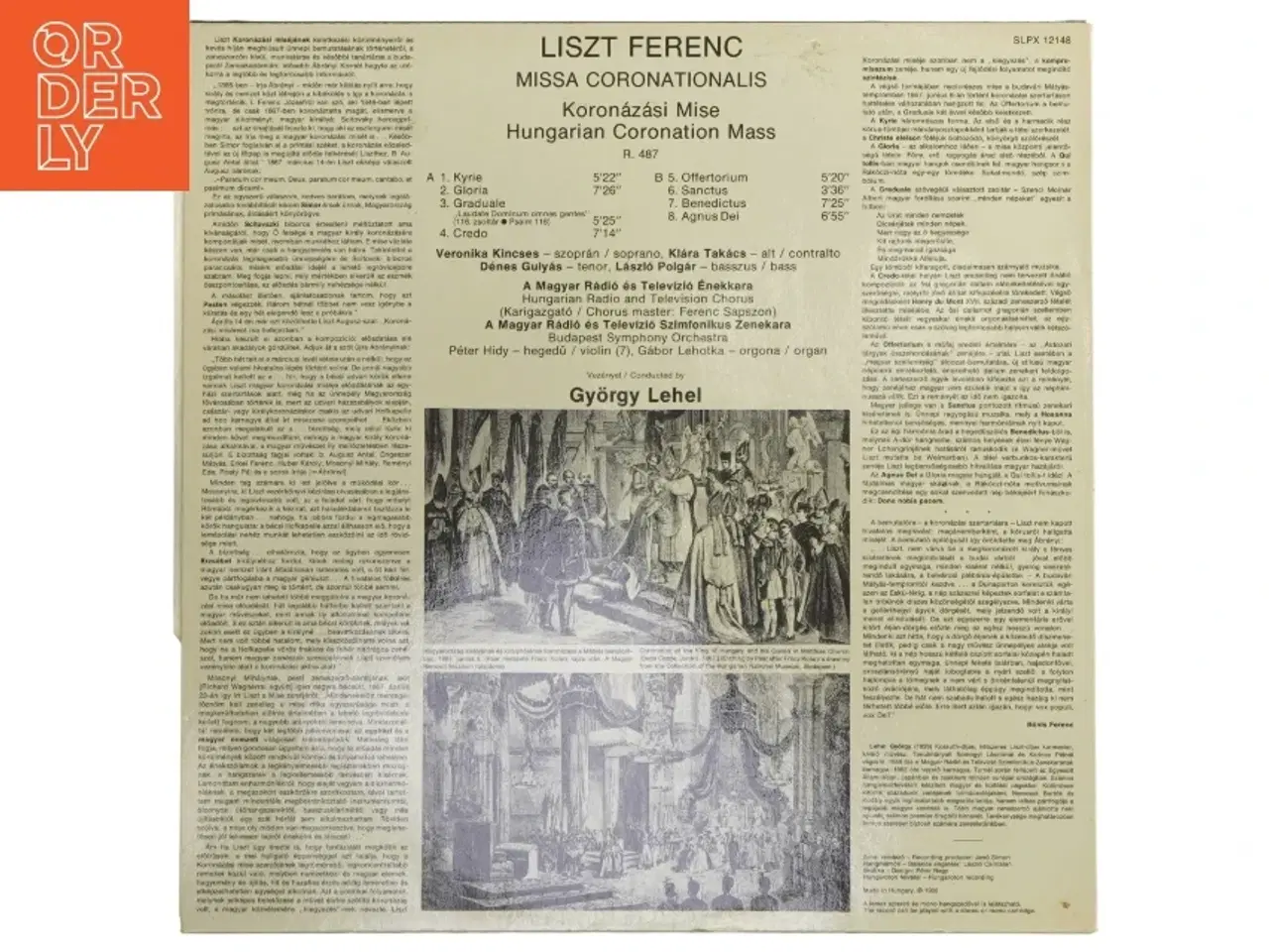 Billede 3 - Liszt: Hungarian Coronation Mass LP