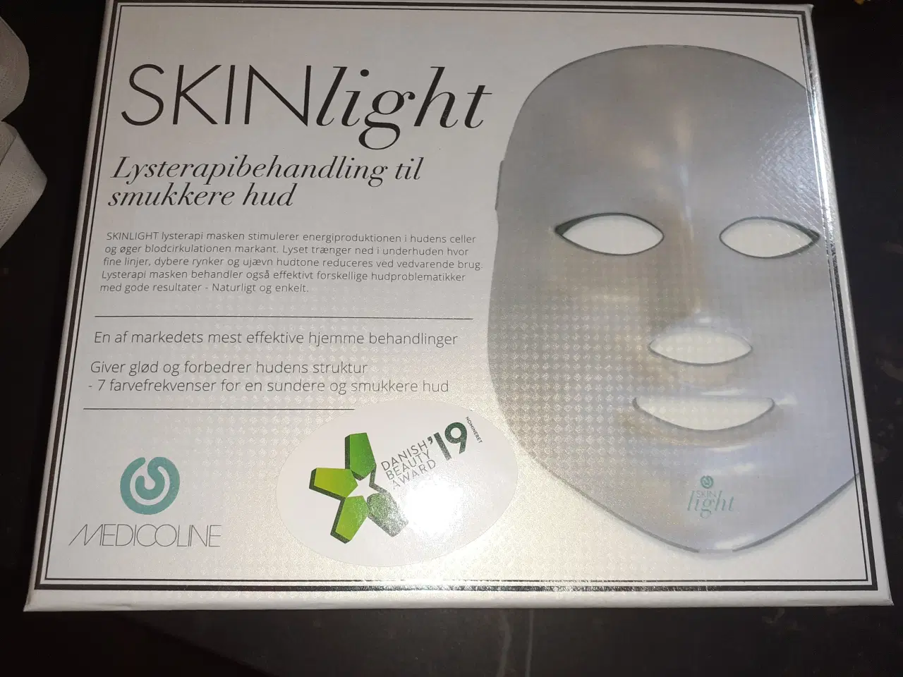 Billede 2 - SKINlight lysterapi maske og halskrave fra Medicol