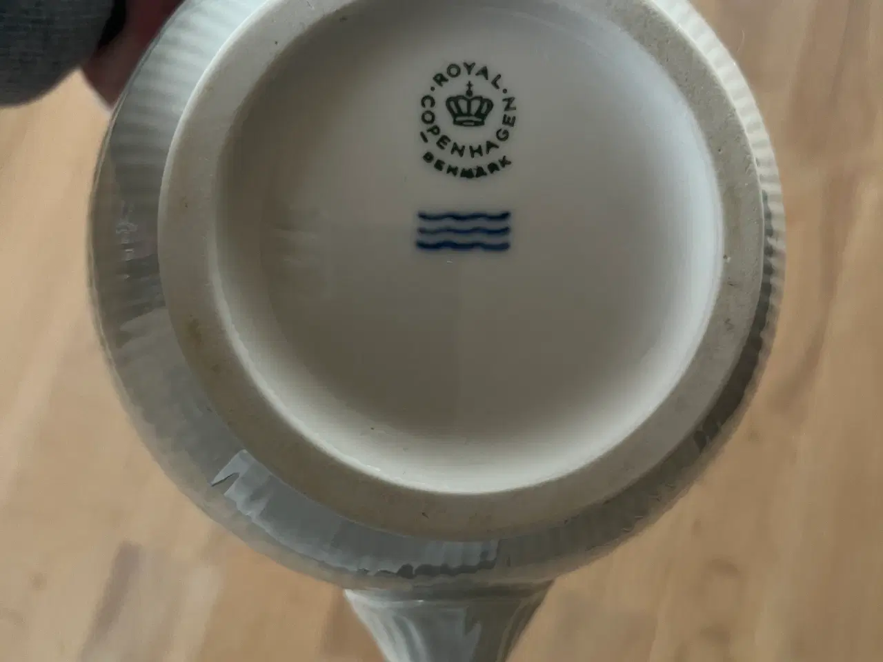 Billede 2 - Royal Copenhagen Hvid halvblonde 