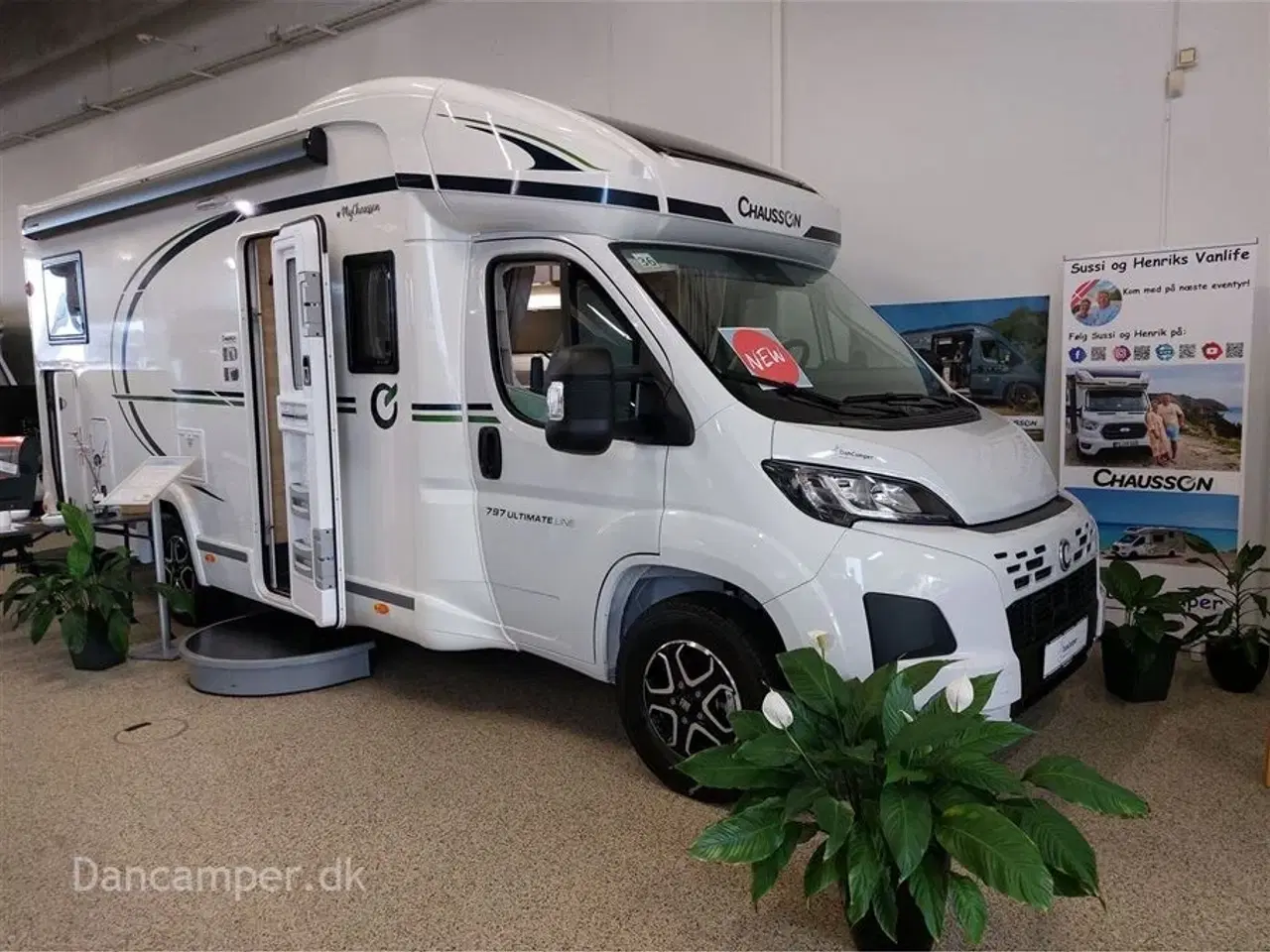 Billede 29 - 2026 - Chausson   Chausson 797 Ultimate Line, 140 HK, 8-trins automatgearkasse, solcelle. alu.fælge og adaptiv fartpilot