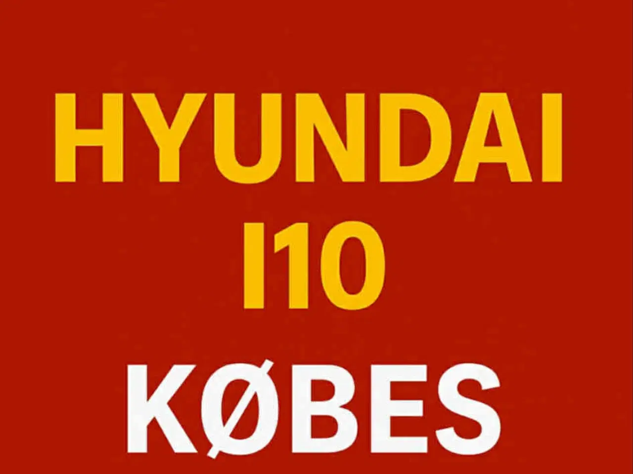 Billede 1 - Hyundai i10 KØBES