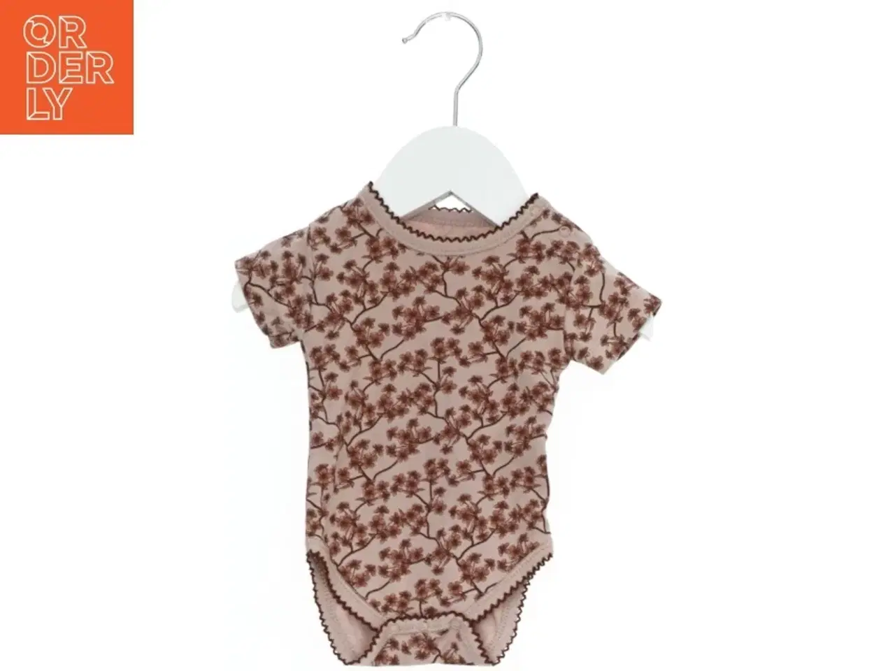 Billede 1 - Kortærmet bodystocking med blomsterprint fra Sofie Schnoor (str. 56)