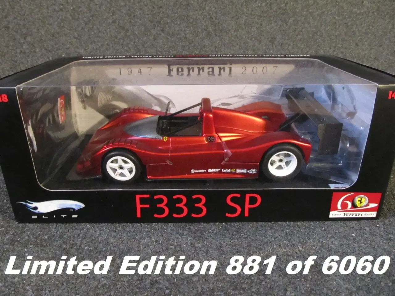 Billede 1 - 1993 Ferrari F333 SP 1:18  Limited Editi
