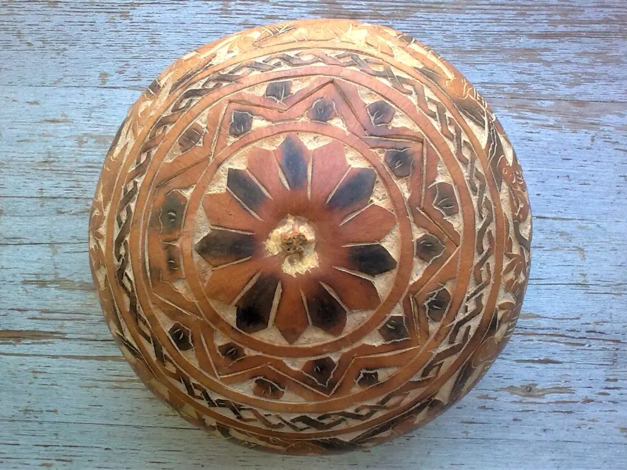 Billede 10 - Kalabas te krus kop Yerba Mate incl. bombilla