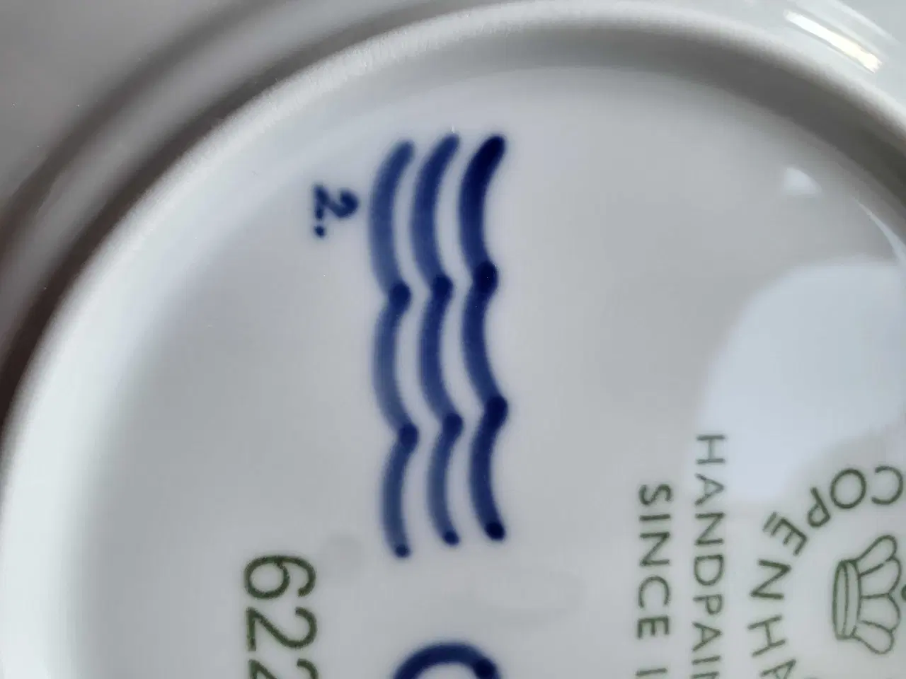 Billede 8 - Royal Copenhagen Blå Mega tallerken 