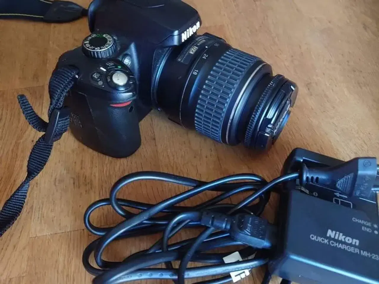 Billede 1 - Nikon D60 10.2mp, 4gb ram og 18-55mm objektiv