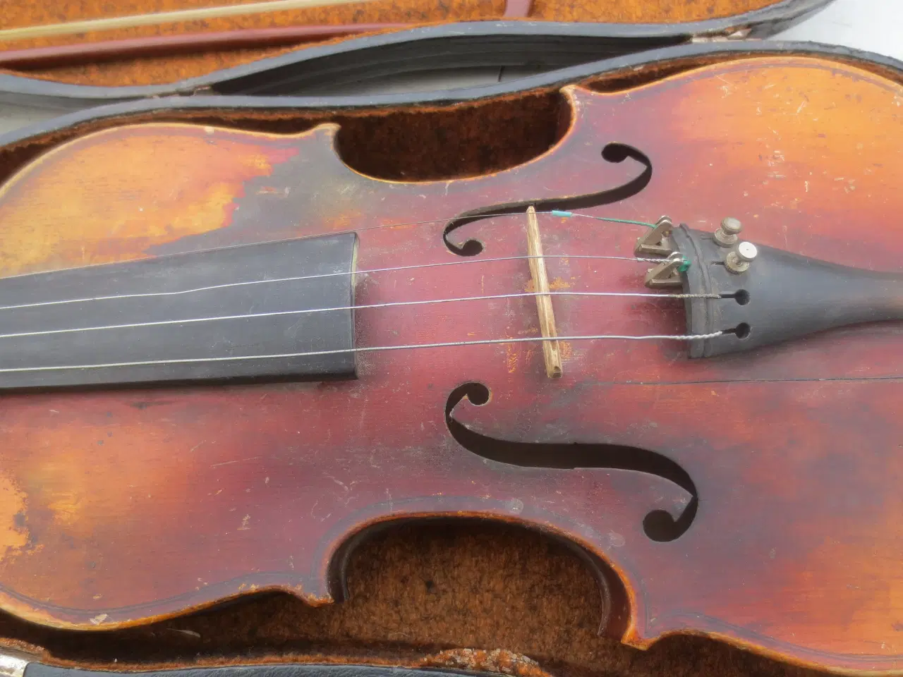 Billede 2 - 1 stk Violin cpl med taske og stryger 