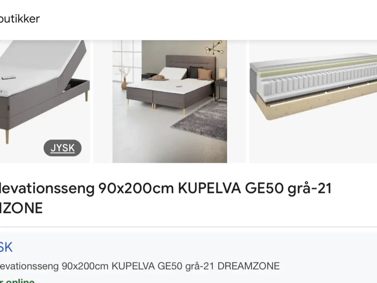 Billede 4 - Elevationssenge incl madrasser m.m