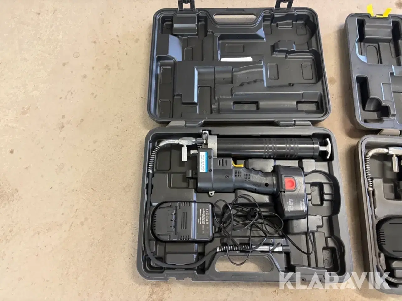 Billede 3 - Elektriske fedtpistoler i kufferter 3 styk
