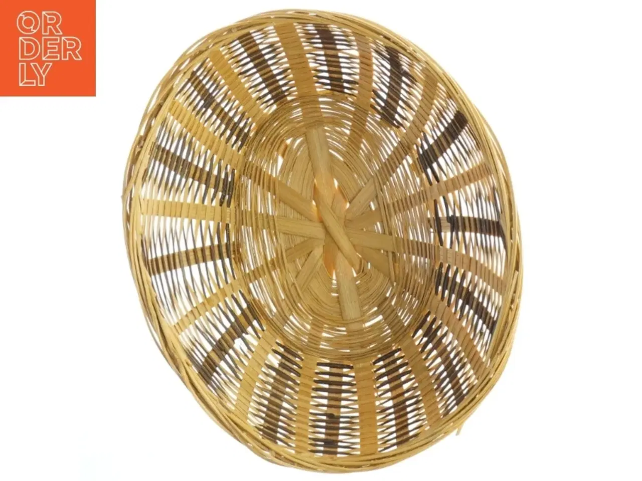 Billede 3 - Flettet rund kurv  (str. Ø. 22 cm)