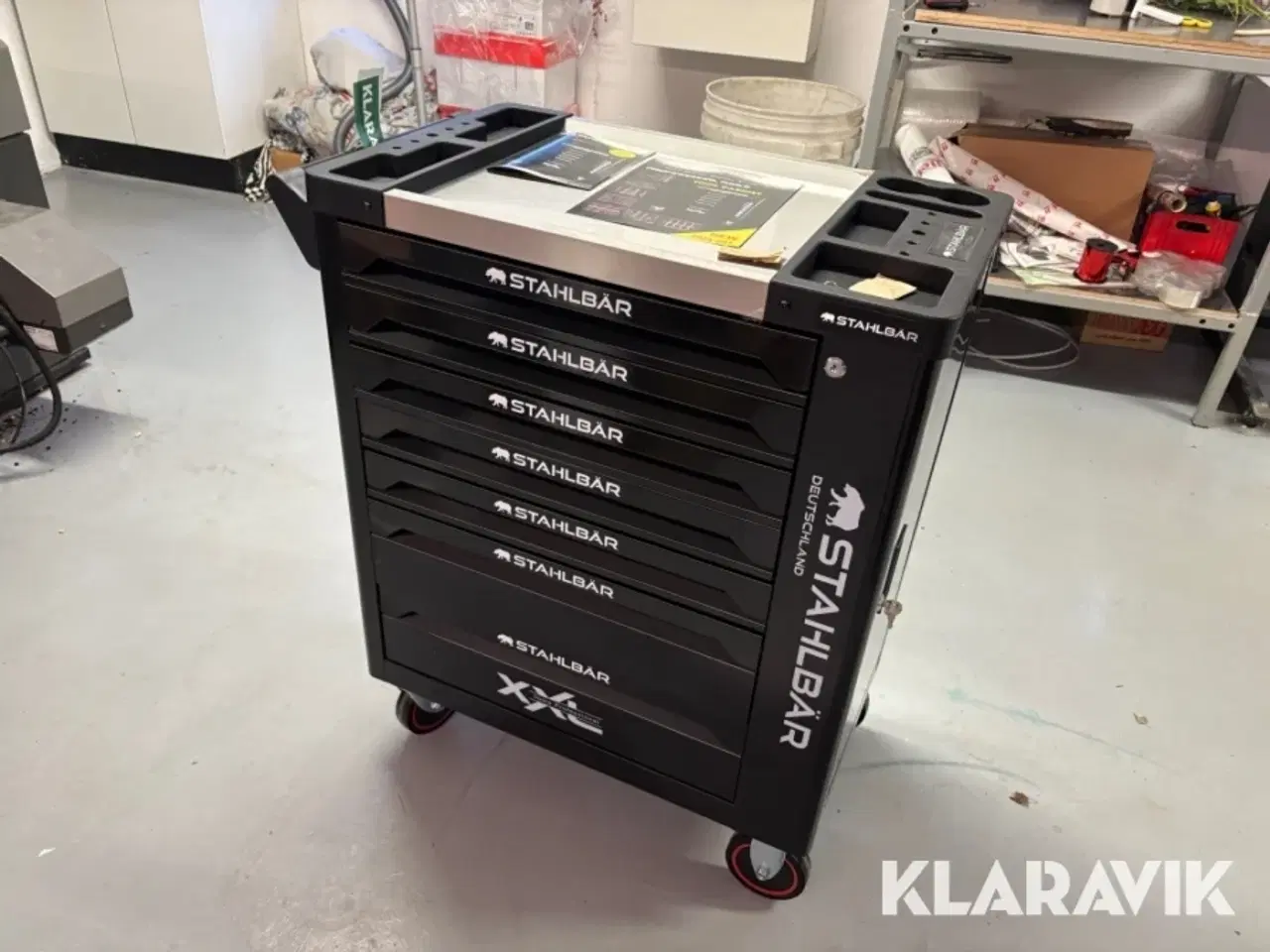 Billede 2 - Komplet værkstedsvogn Stahlbär