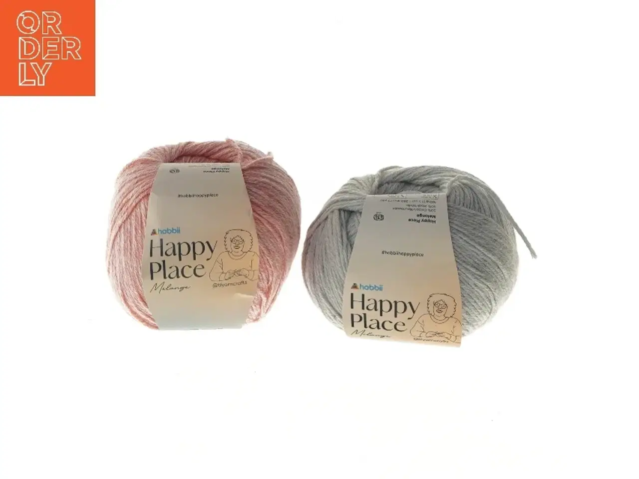 Billede 1 - Garnnøgler Hobbii Happy Place Melange fra Hobbii (str. 2 stk 250 m cm)
