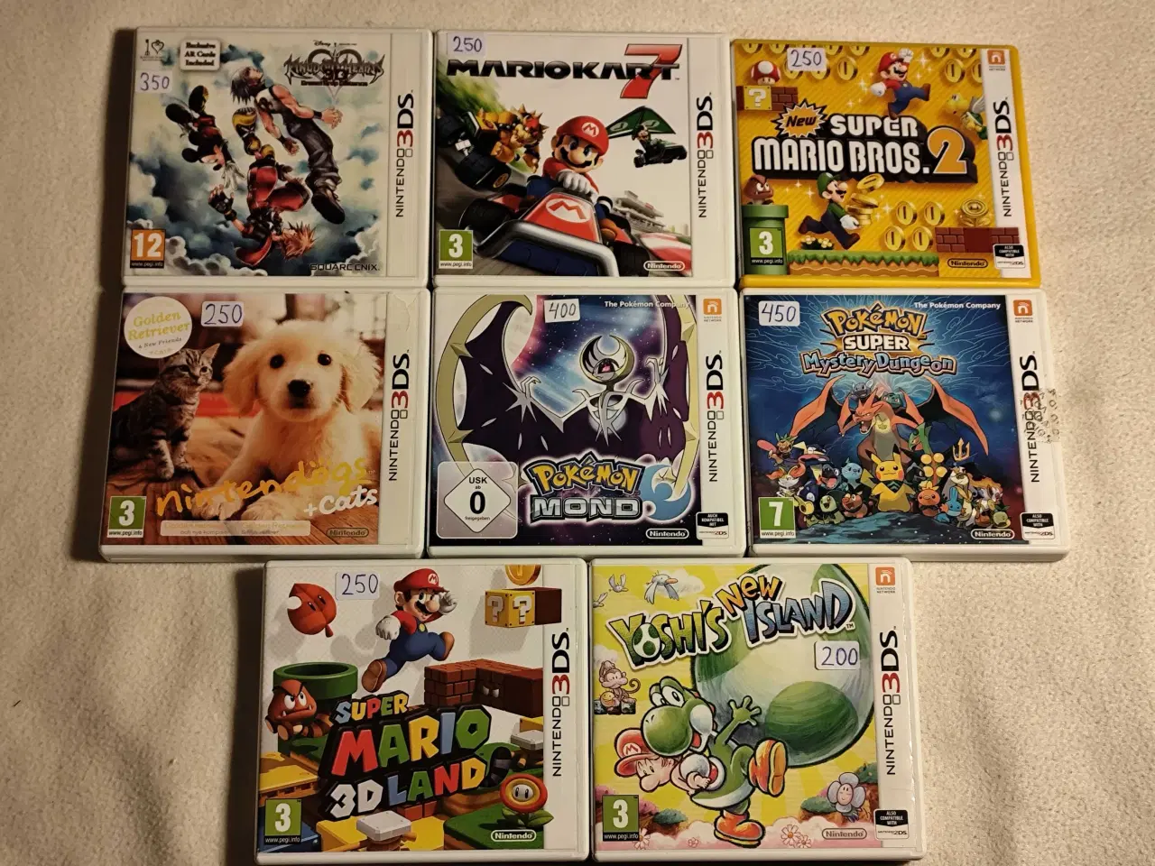 Billede 1 - Blandede Nintendo 3DS spil - 3DS spil (Se Priser)