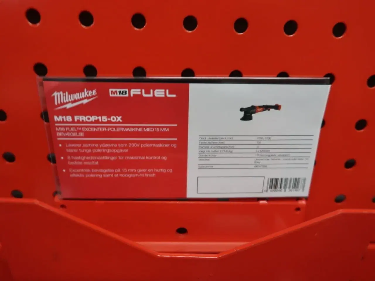 Billede 2 - Akku polermaskine MILWAUKEE M18 FROP15-0X