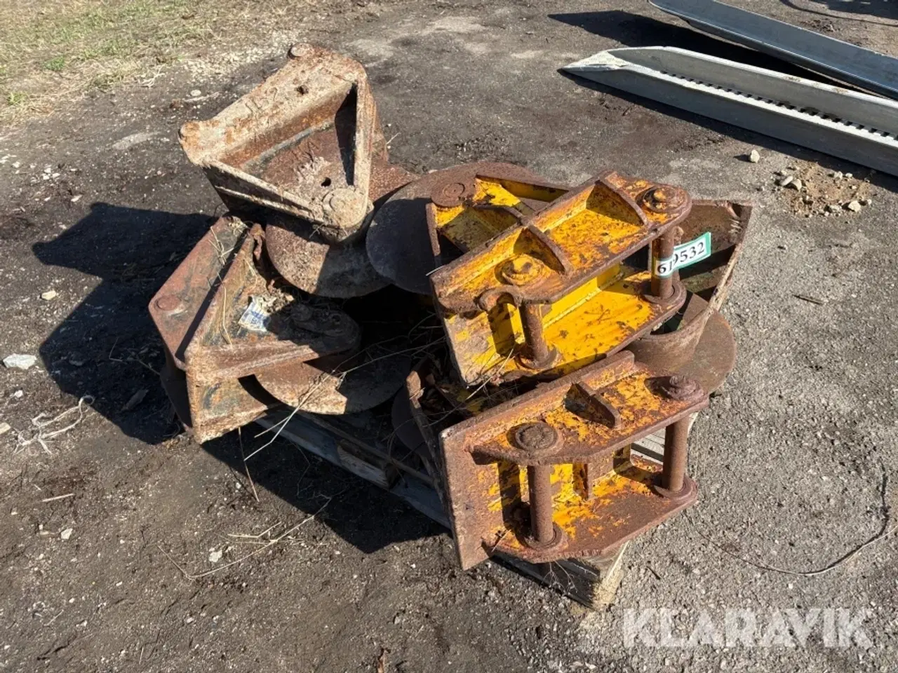 Billede 1 - Lot med asfalthjul Beco med flere 7 styk.