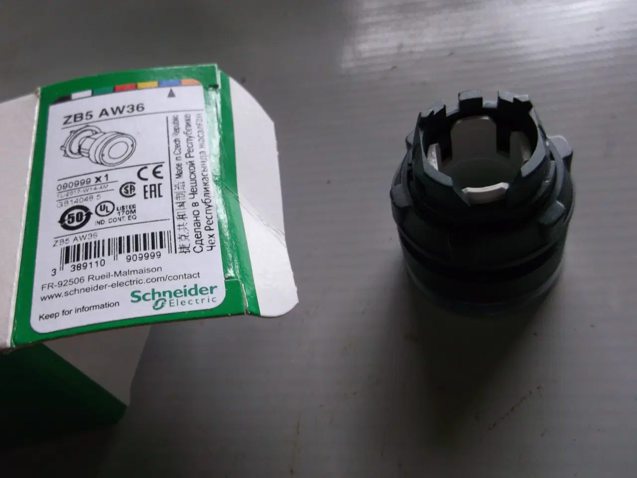 Billede 3 - Trykknaphoved, Blå, Schneider Electric Harmony XB5