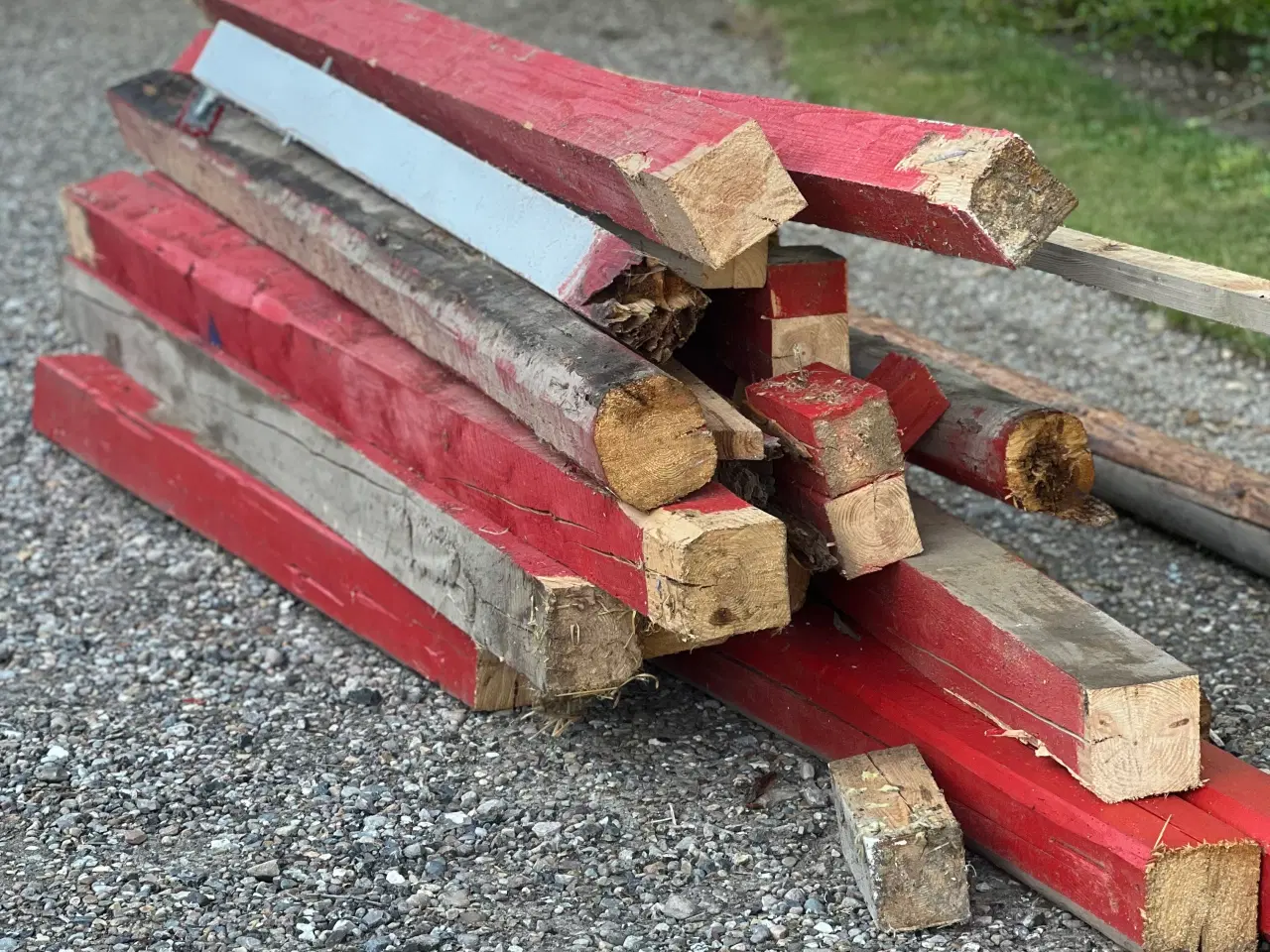 Billede 3 - Tørt brænde 125x125 bjælker