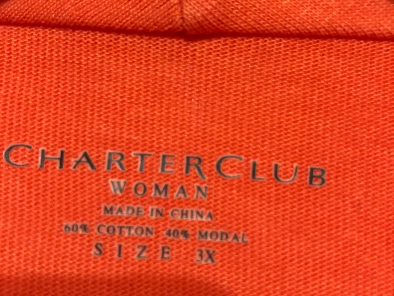 Billede 2 - Cardigan i orange fra Charter Club 