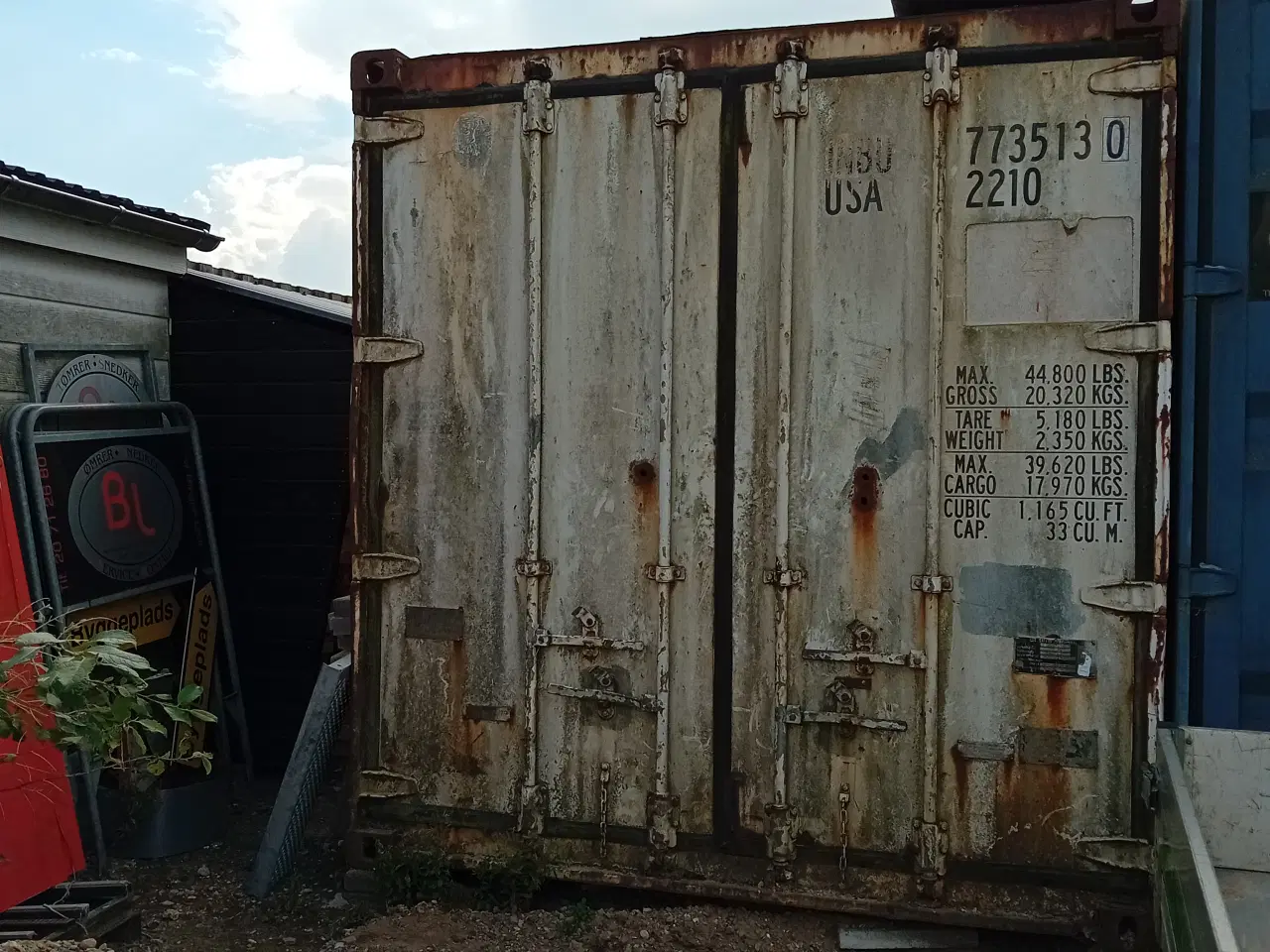 Billede 1 - Skibs container