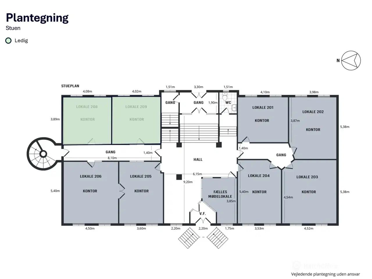 Billede 15 - Kontor- eller kliniklokale til leje i eksklusive rammer i Kolding