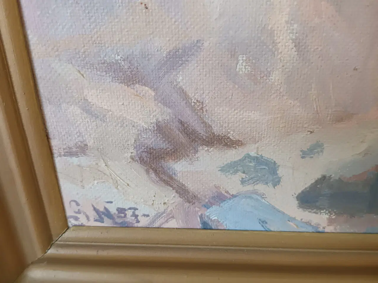 Billede 2 - Maleri af Georg Nielsen, Nyborg maler.