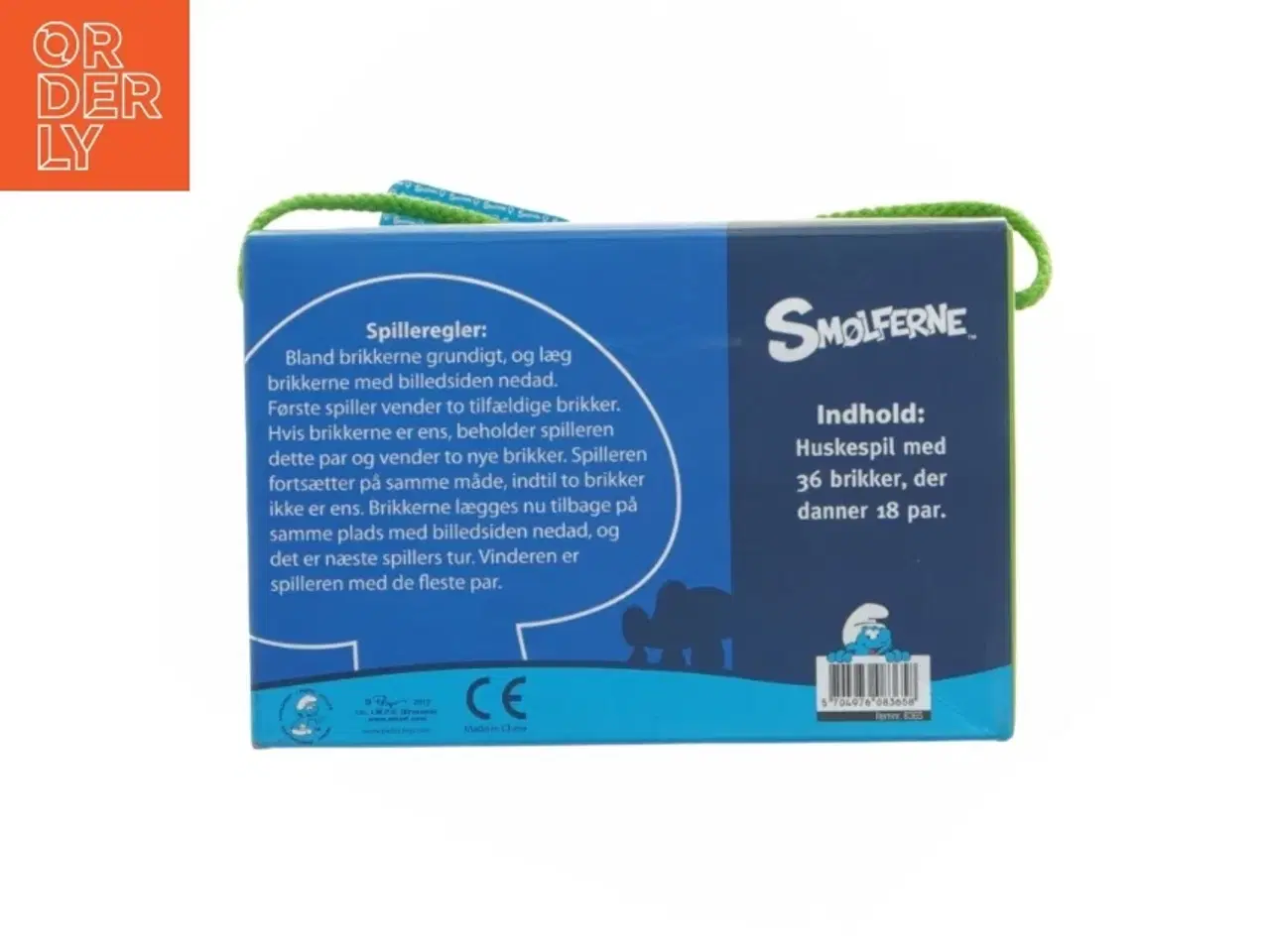 Billede 3 - Smølferne Huskespil (str. 18 x 12 x 7 cm)