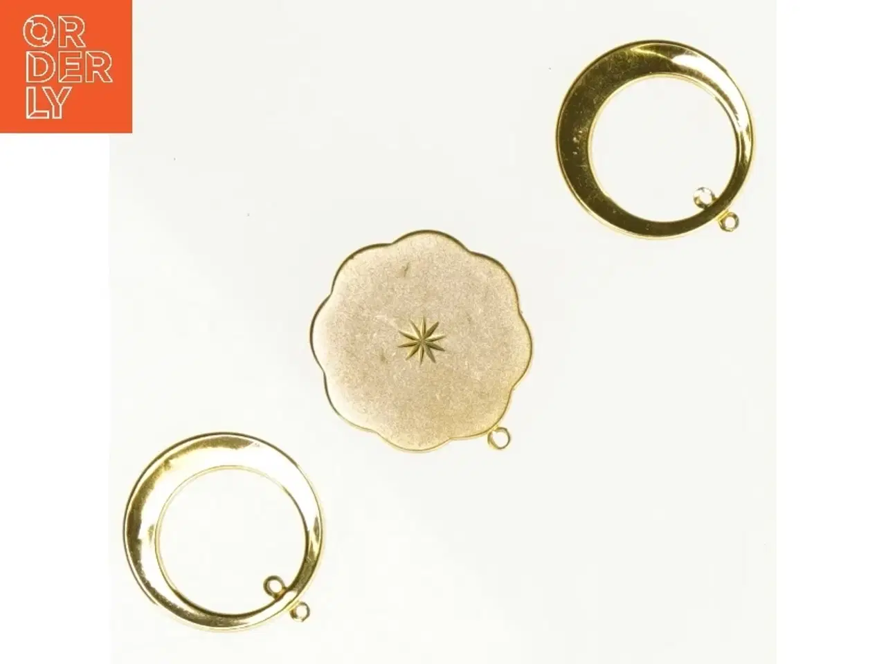 Billede 4 - Vintage messing vedhæng (str. 4 cm)