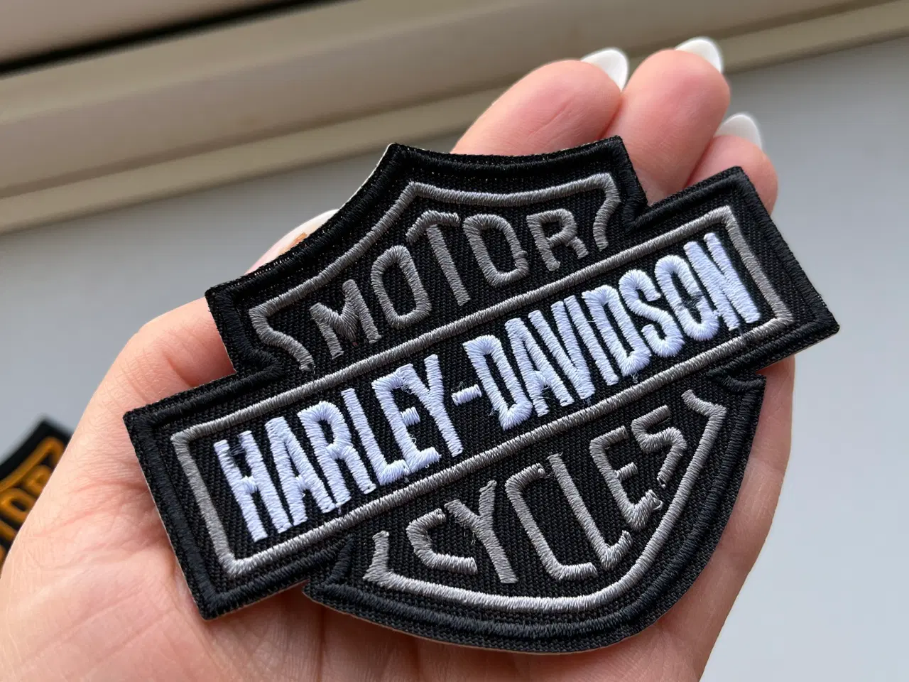 Billede 3 - Mærker/patches med Harley-Davidson