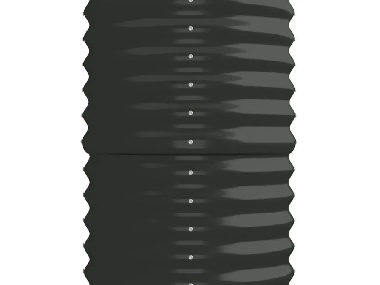 Billede 4 - Plantekasse 224x40x68 cm galvaniseret stål antracitgrå