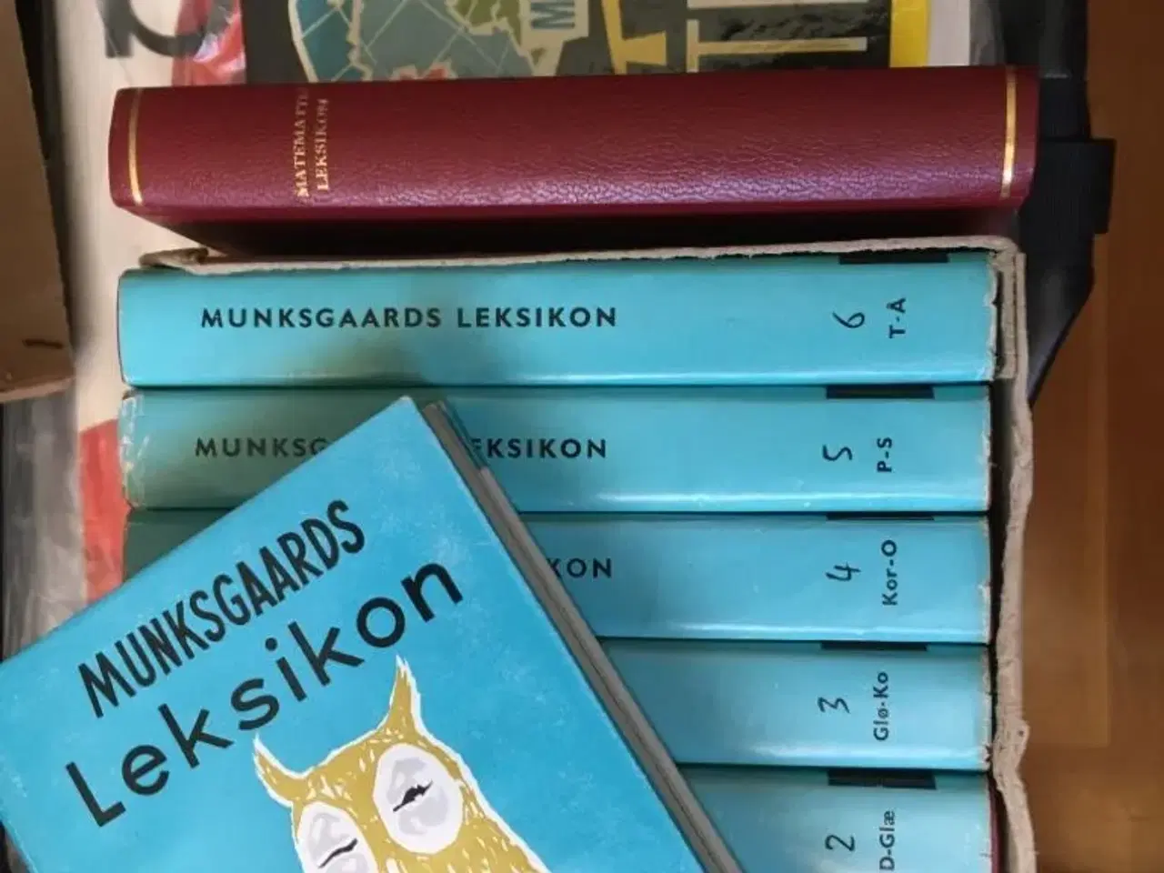 Billede 1 - Munksgaards Leksikon b. 1-6, Atlas