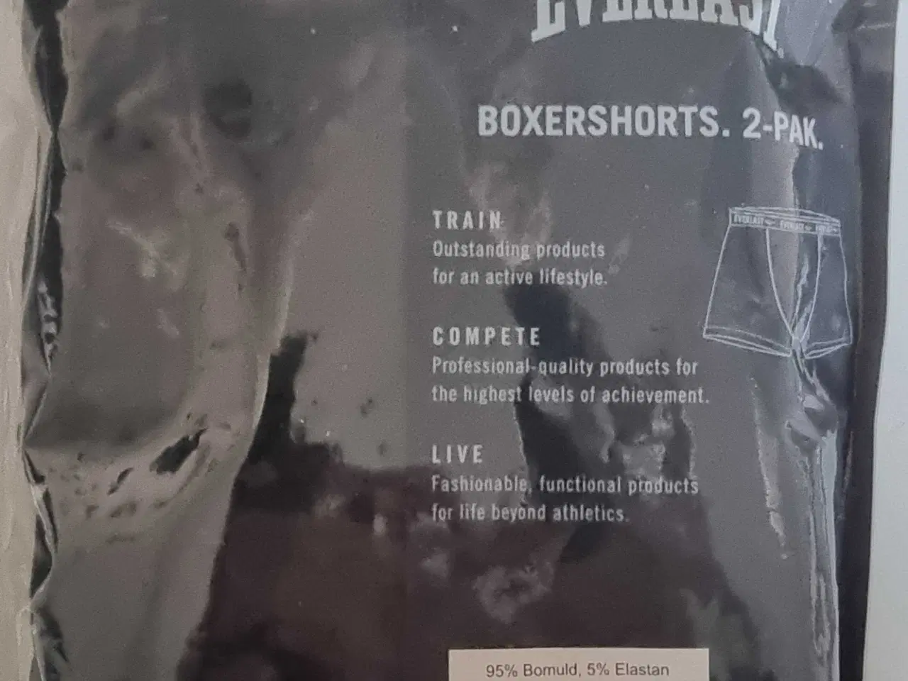 Billede 2 - 2 PAK EVERLAST BOXERSHOTS STR L