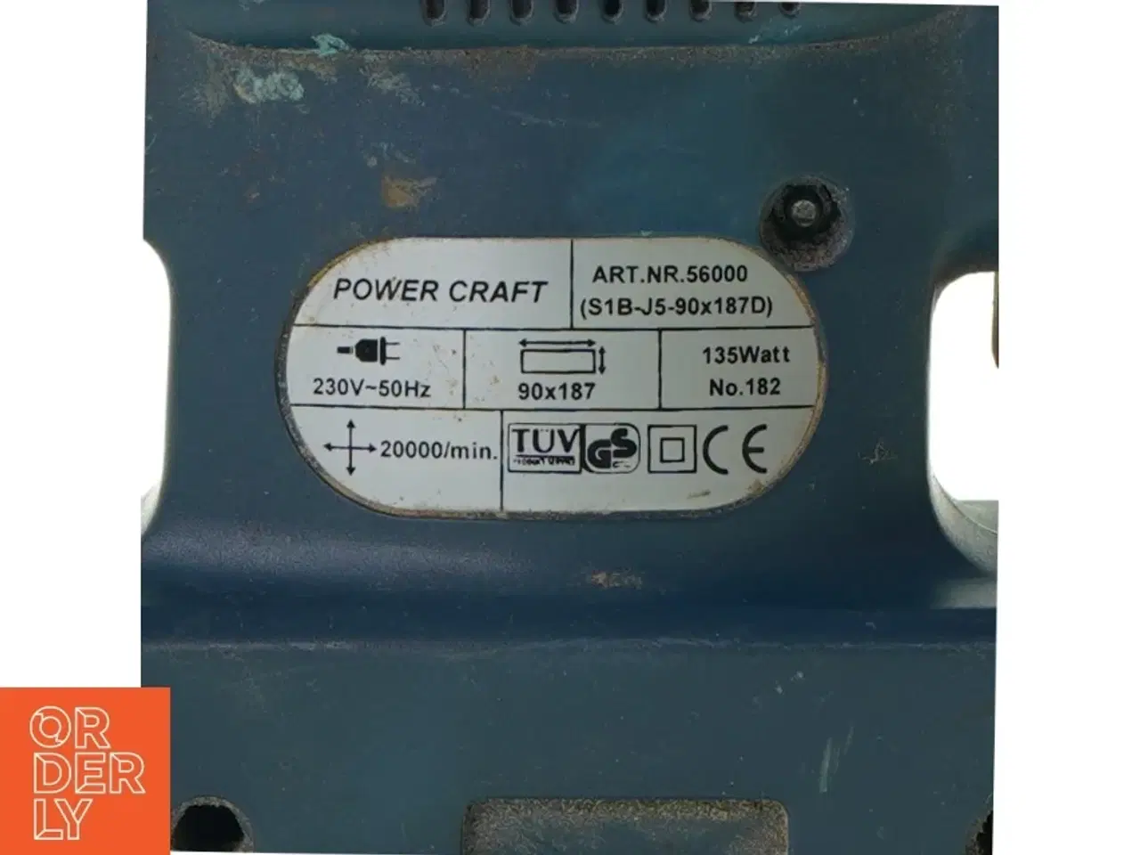 Billede 4 - Power craft slibemaskine fra Power Craft (str. 26 x 9 x 14 cm)