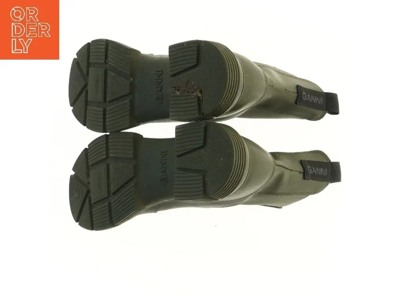 Billede 3 - Ganni. Nypris 2600kr. Grønne støvler, størrelse 41 fra Ganni (str. 41 )